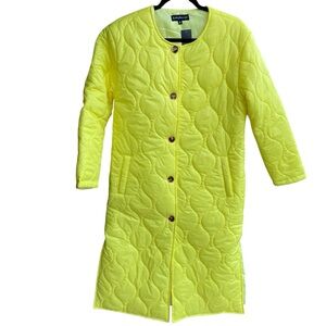 Eilly Bazar Sunny Yellow Quilted Puffer Jacket